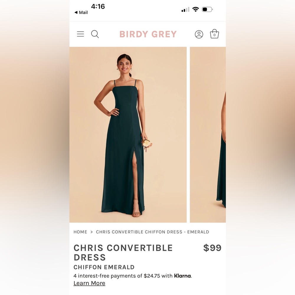 Birdy Grey Chris bridesmaid dress